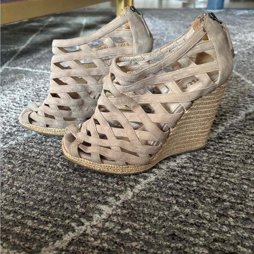 Prada Wedge Sandals - image 1